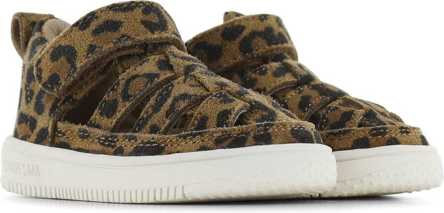 Shoesme Baby Sandalen Meisjes Brown Leopard Leer - Foto 2