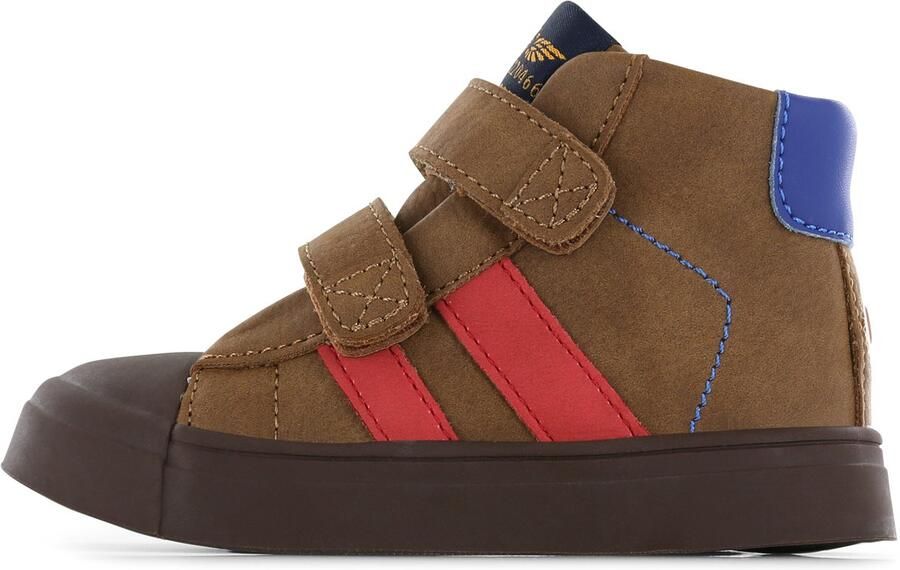 Shoesme Baby Klittenbandschoenen Jongens Brown Red Leer - Foto 3