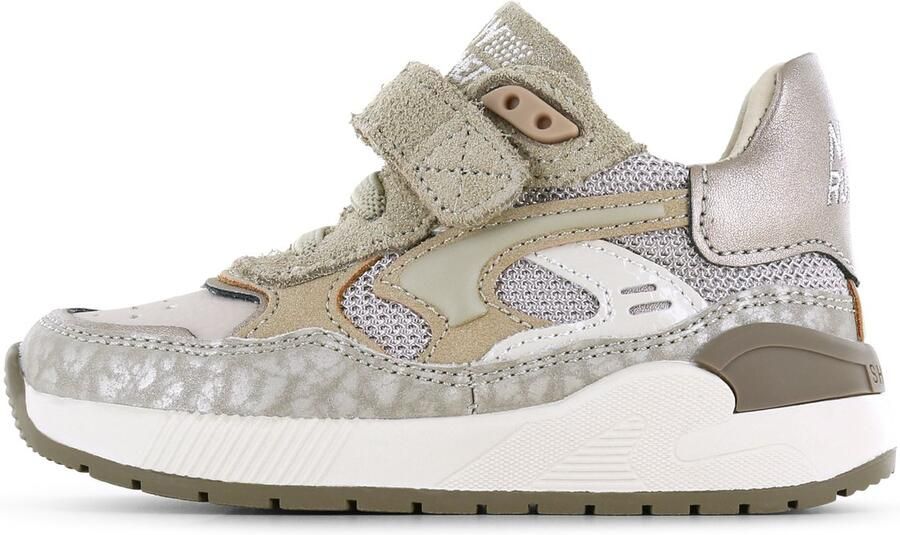 Shoesme Sneakers Meisjes Champagne Gold Leer - Foto 3