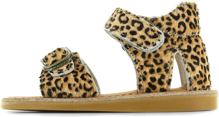 Shoesme Sandalen Leopard bruin Leer - Foto 6