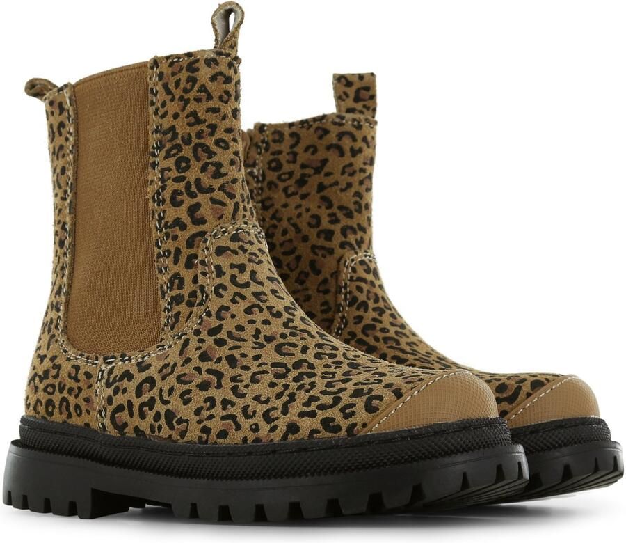 Shoesme Laarzen Meisjes leopard cognac Leer - Foto 2