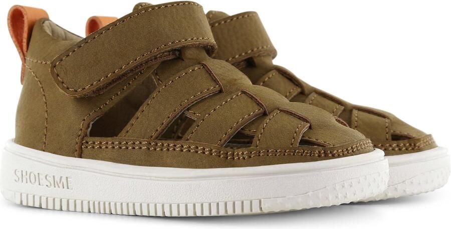 Shoesme Cognac Sandaaltje Sandalen Kind Cognac Microleer