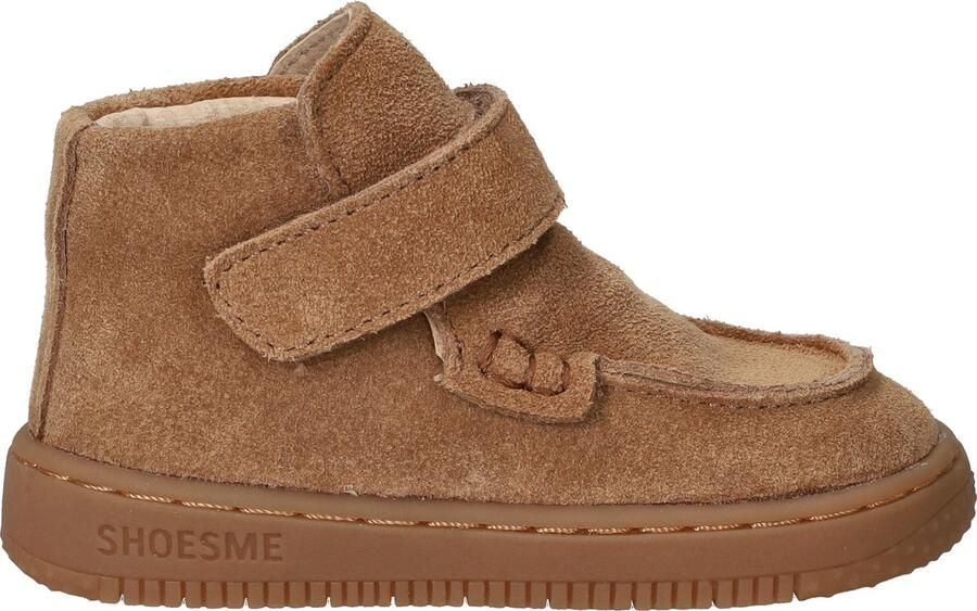 Shoesme Baby Klittenbandschoenen Cognac Leer