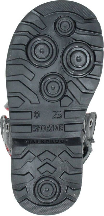 Shoesme De9w095 Veterboots Laarzen Met Veters Meisjes Zwart - Foto 9