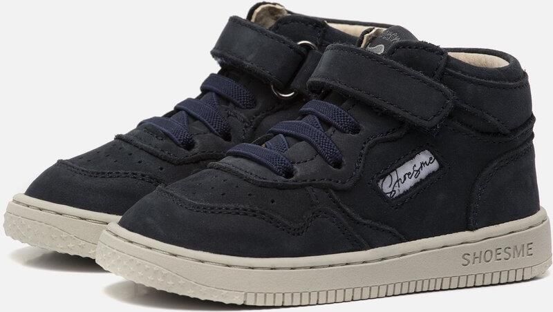Shoesme Baby Babysneakers Jongens Dark Blue Leer - Foto 4