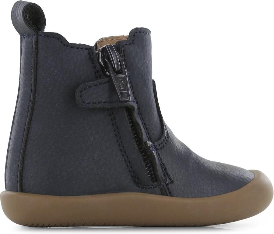 Shoesme Donkerblauw Chelsea Laarsje Veterschoen Kind Jongens Dark Blue Microleer