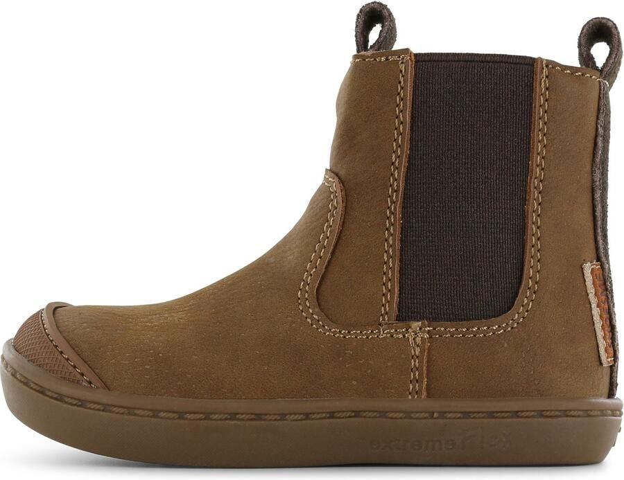Shoesme Enkelboots Jongens Cognac Leer