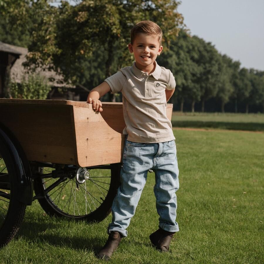 Shoesme Chelseaboot Dark Brown 34 SW24W014-B