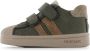 Shoesme Baby Babysneakers Jongens Dark Green Taupe Leer - Thumbnail 2