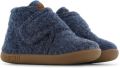 Shoesme Jeans Blauw Vilten Slofje Baby Slofjes Jongens Dark Blue - Blauw