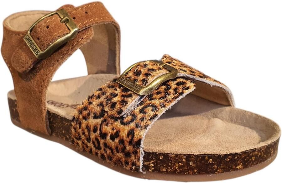 ShoesMe KL260029-A cognac leopard multi bruin
