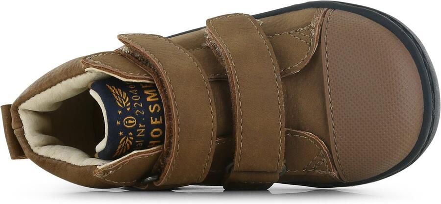 Shoesme Klittenbandschoenen Jongens Cognac Leer - Foto 3