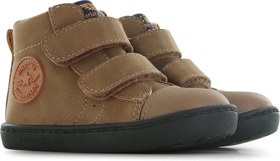 Shoesme Klittenbandschoenen Jongens Cognac Leer - Foto 2