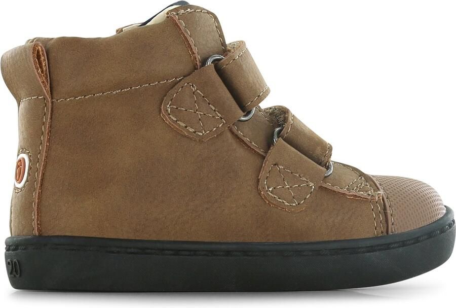 Shoesme Klittenbandschoenen Jongens Cognac Leer