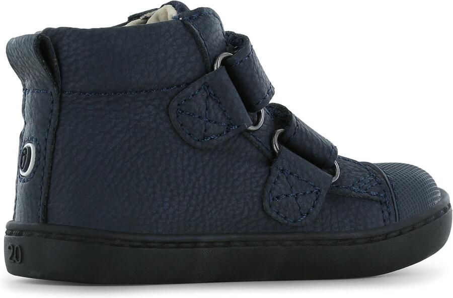 Shoesme Klittenbandschoenen Jongens Dark Blue Leer