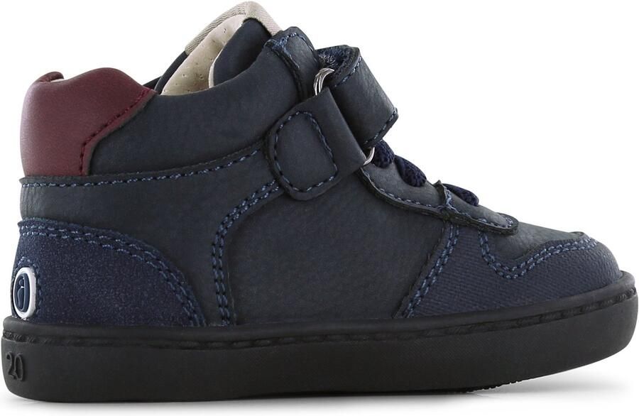 Shoesme Klittenbandschoenen Jongens Dark Blue Leer