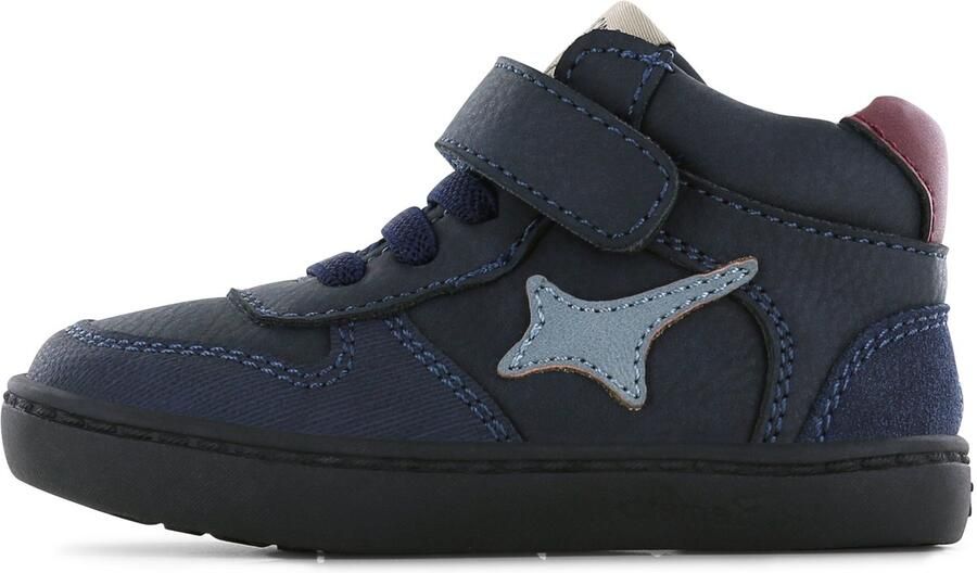 Shoesme Klittenbandschoenen Jongens Dark Blue Leer - Foto 2