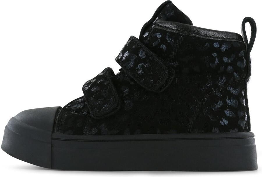 Shoesme Klittenbandschoenen Meisjes Black Leer - Foto 4