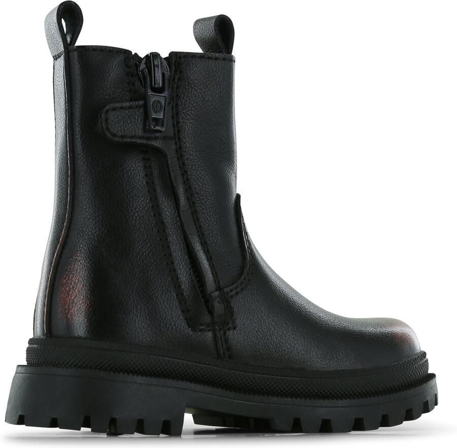 Shoesme Laarzen Meisjes Black Orange Leer