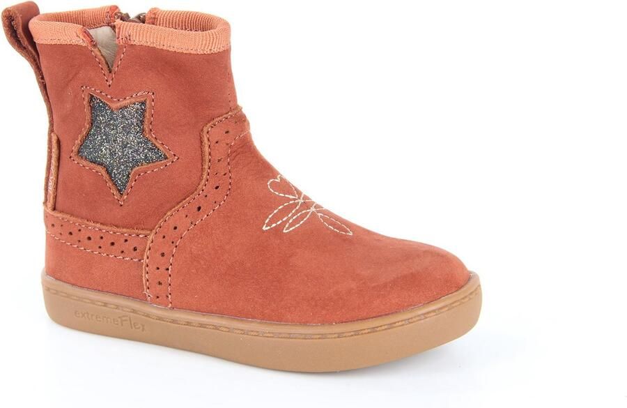 Shoesme Laarzen Meisjes Terra cota Leer
