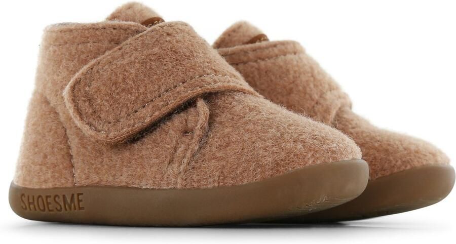 Shoesme Baby Babyslofjes Cognac Vilt - Foto 2