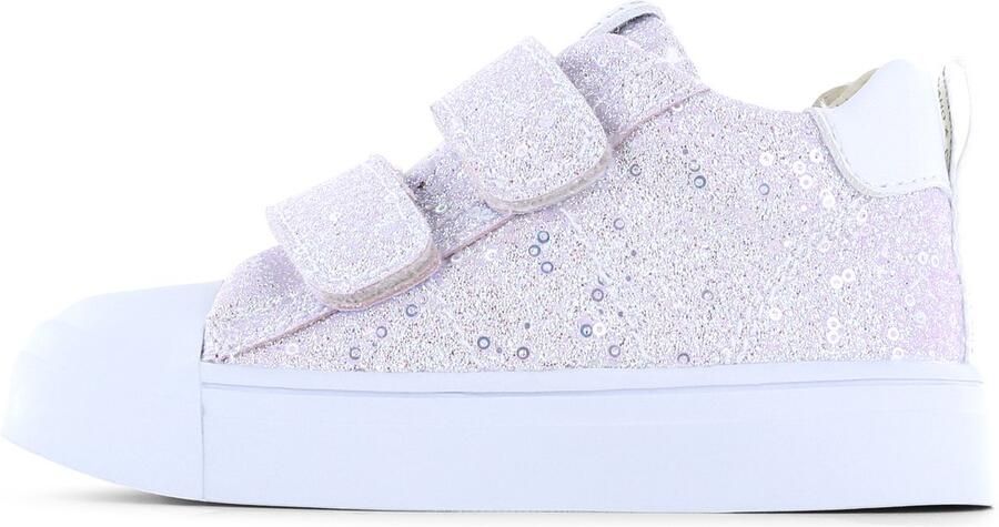 Shoesme lila sneaker met glitters