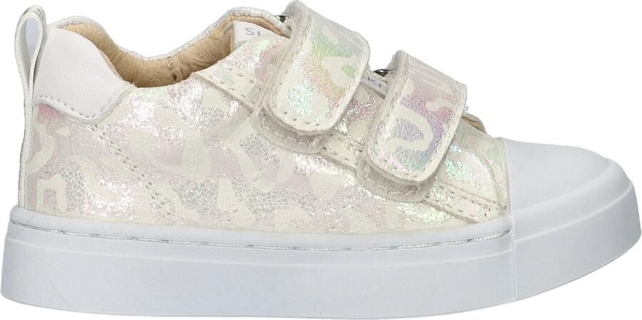 Shoesme Sneakers Meisjes White Metallic Leer