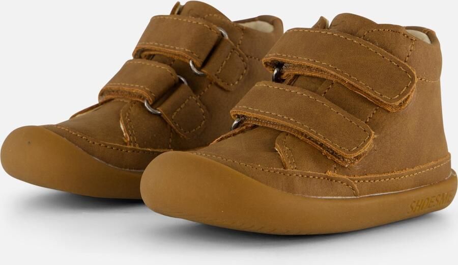 Shoesme Baby Klittenbandschoenen Meisjes rose gold Leer
