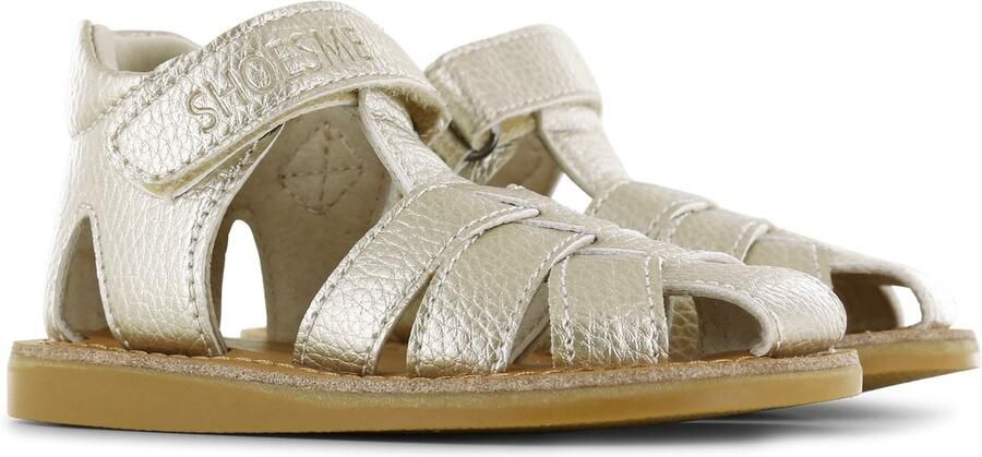 Shoesme Metallic Gouden Sandaal Sandalen Kind Meisjes Gold Microfiber leer - Foto 6