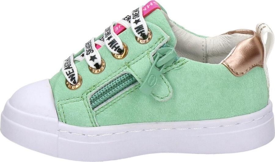 Shoesme veterschoen Veterschoenen groen - Foto 2