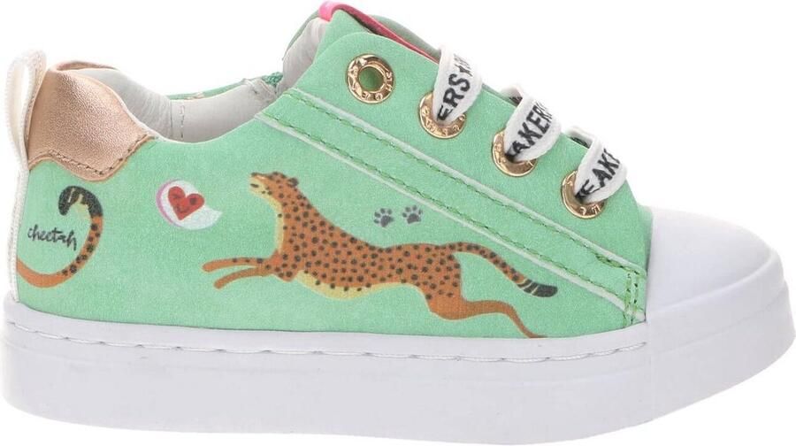 Shoesme veterschoen Veterschoenen groen - Foto 19