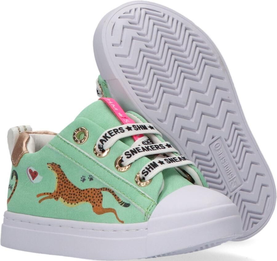 Shoesme veterschoen Veterschoenen groen - Foto 2