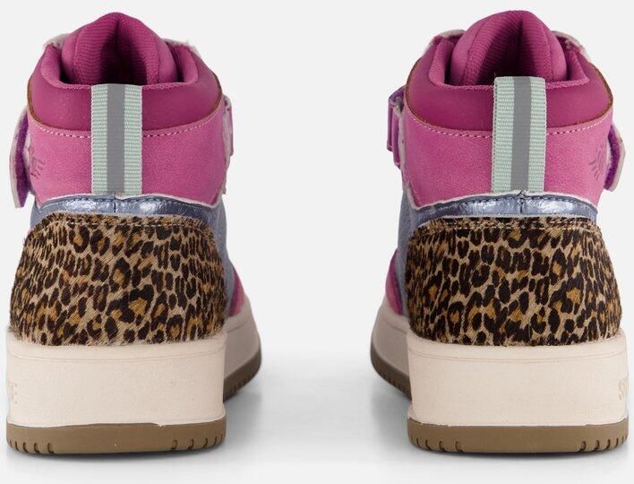 Shoesme New Outsole Sneakers roze Leer Dames - Foto 6