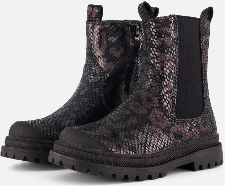 Shoesme New Tank Chelsea boots zwart Leer Dames