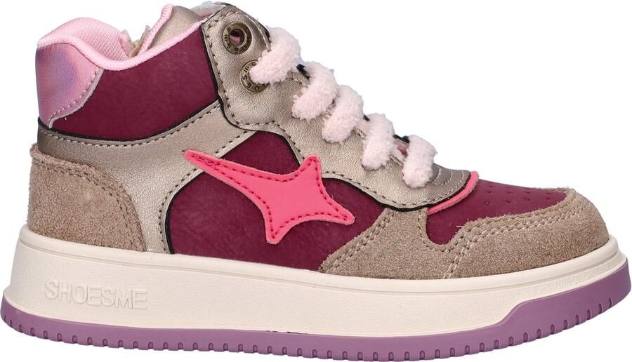 Shoesme NO25W006-F MeisjesHalf-hoogKindersneakers Roze