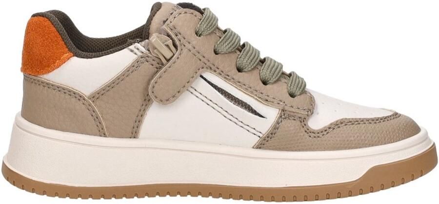 Shoesme NO25W015-B JongensLage schoenenKindersneakers Wit beige
