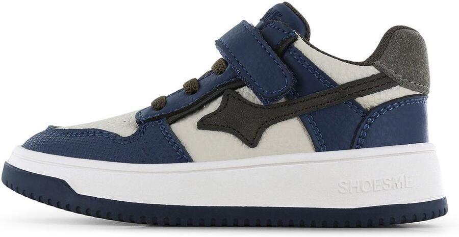 Shoesme NO26W015 sneaker blauw combi