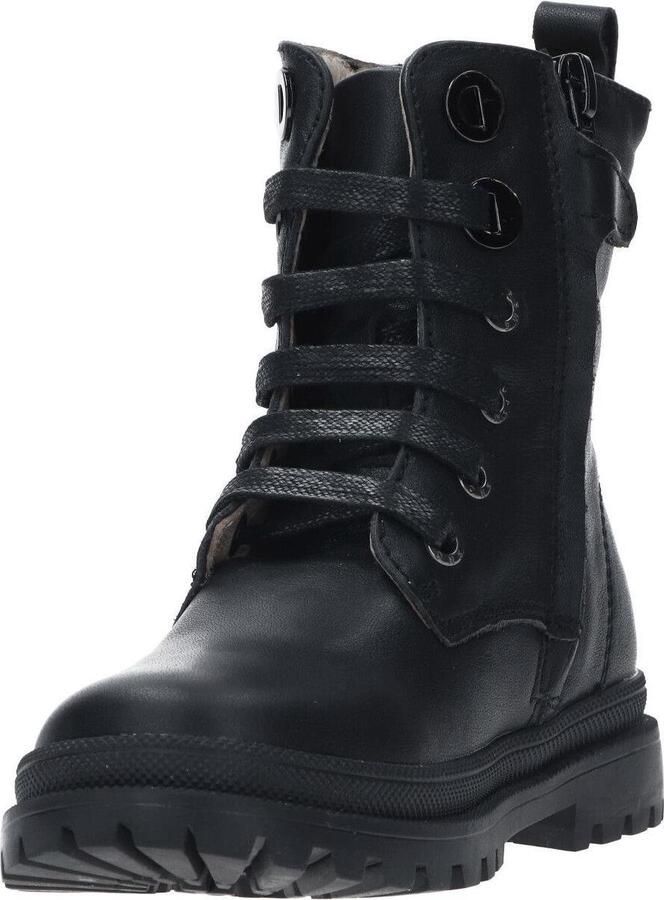 Shoesme Nt21w005 Veterboots Laarzen Met Veters Meisjes Kids Zwart - Foto 10