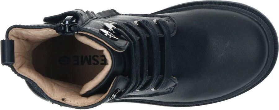 Shoesme Nt21w005 Veterboots Laarzen Met Veters Meisjes Kids Zwart - Foto 15