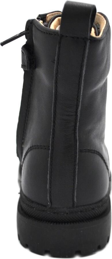 Shoesme Nt21w005 Veterboots Laarzen Met Veters Meisjes Kids Zwart - Foto 13