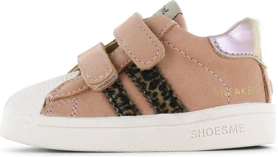 Shoesme Oudroze Sneakertje Met Stootneus Sneakers Kinderen Meisjes Old Pink Microfiber nubuck - Foto 2