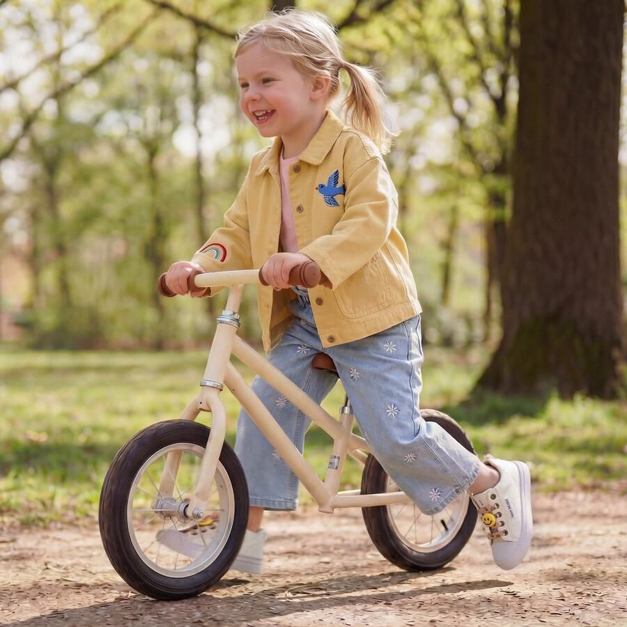 Shoesme Parelmoer Sneaker Sneakers Kinderen Meisjes PEARL Microfiber leer