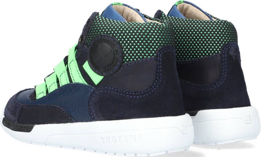 Shoesme Rf21w041 Hoge sneakers Leren Sneaker Jongens Kids Blauw - Foto 6