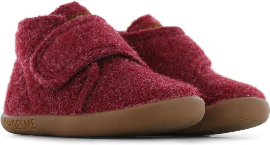 Shoesme Rood Vilten Slofje Baby Slofjes Unisex Red - Foto 2