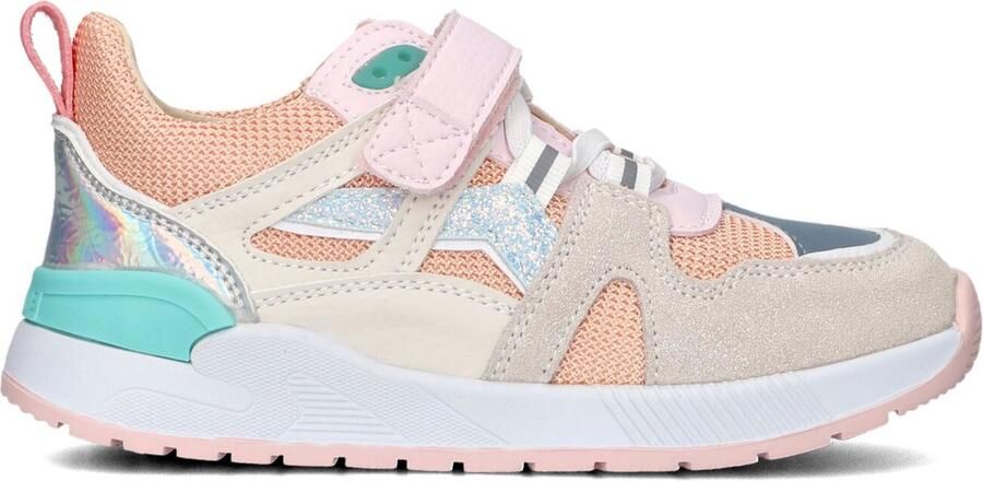 Shoesme St25s021 Sneakers Leren Sneaker Meisjes Multi