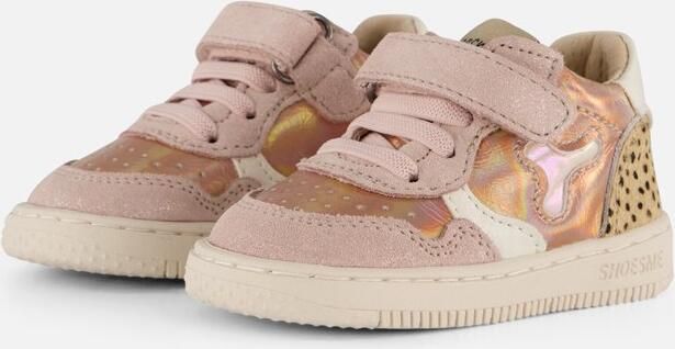 Shoesme Baby Babysneakers Meisjes PINK METALLIC Leer - Foto 3