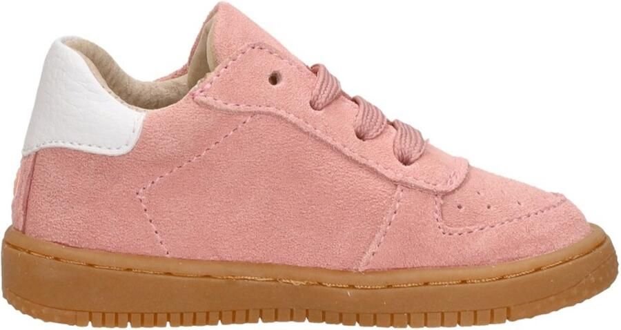 Shoesme Roze Suède Sneakertje Sneakers Kinderen Meisjes Pink Leer - Foto 6