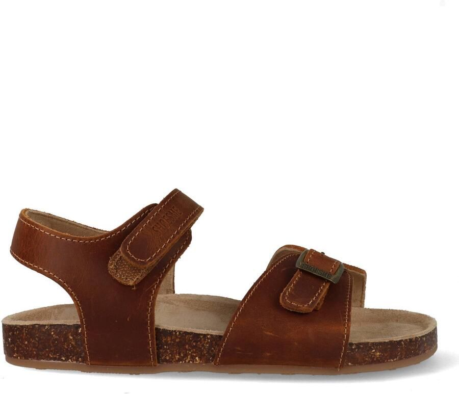 Shoesme leren sandalen bruin Sandaal van