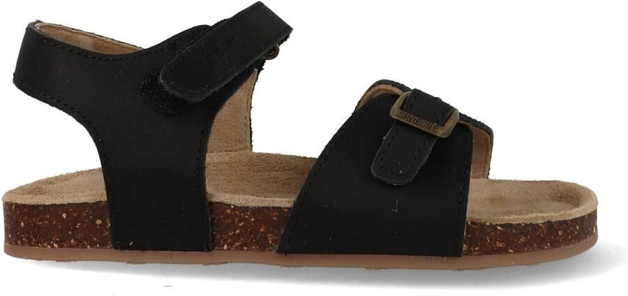 Shoesme leren sandalen zwart Sandaal van