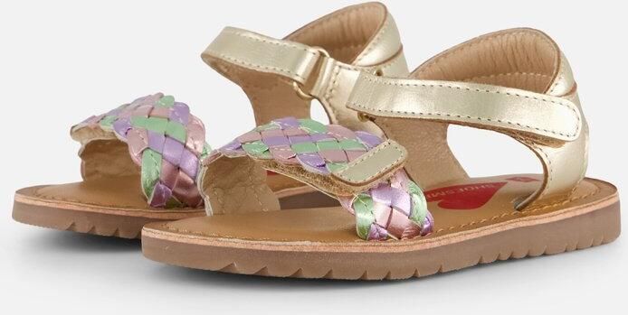 Shoesme Sandalen goud Leer
